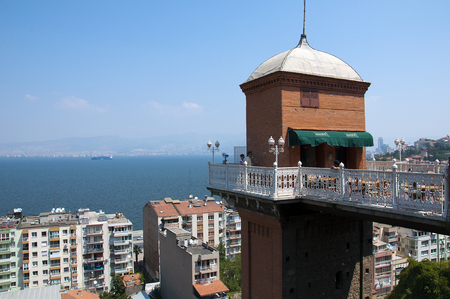 Historical Elevator in Izmirのeditorial素材