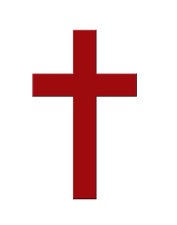 Christian cross iconの写真素材