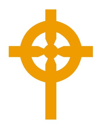 Celtic cross symbolの写真素材