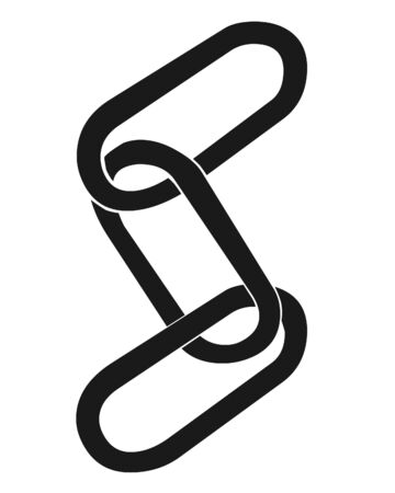 Chain link iconの写真素材