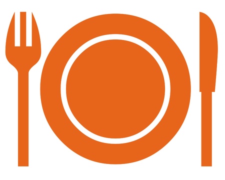 Dinnerware iconの写真素材