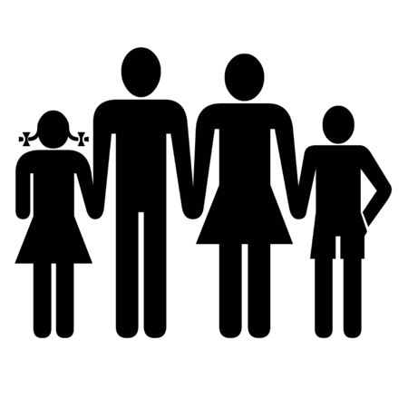 family iconの写真素材