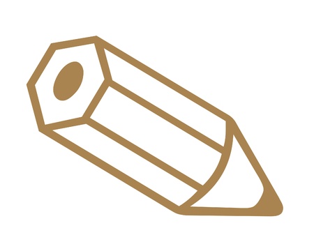Pencil iconの写真素材