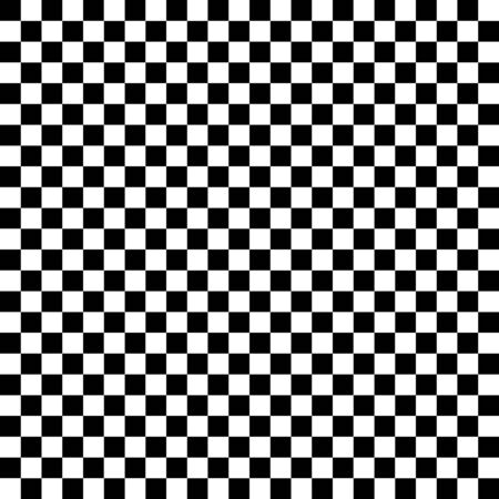 Seamless squared background. Black and white rectangular backdropのイラスト素材