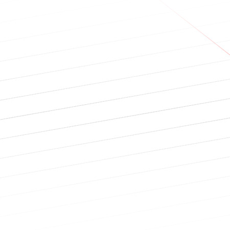 Tilted straignt lined notebook empty paper background template