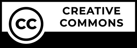 Creative commons rights management sign with circular CC iconのイラスト素材