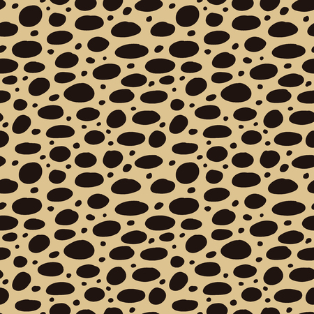 Gepard tile print. Seamles african animal patternのイラスト素材