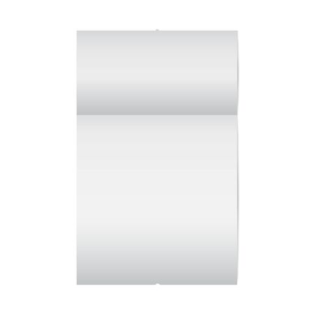 Supermarket receipt template. Blank white shop checkのイラスト素材