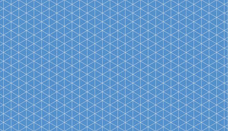 Seamless millimeter graph paper with a n isometric grid
