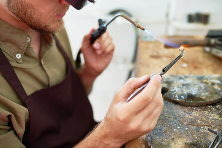 Artisan Welding Ringの写真素材