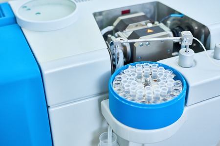 Laboratory Machine Close Up