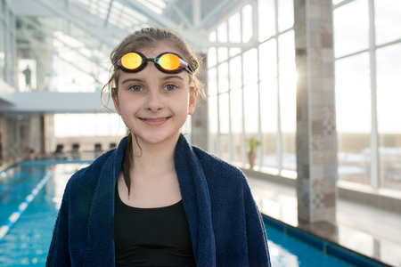 Completion of Productive Swimming Workoutの写真素材