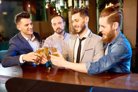 Cheerful Completion of Working Dayの写真素材