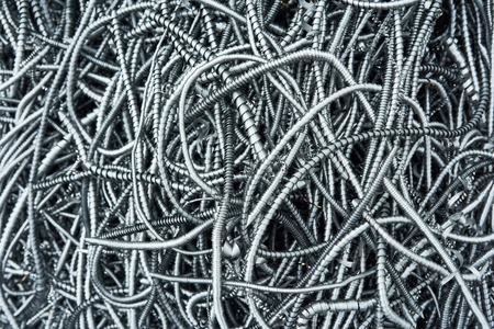 Metal Waste at Plantの写真素材