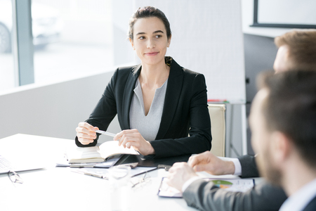 Confident Female Leaderの写真素材