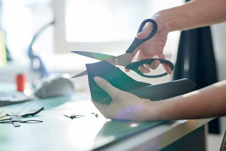 Homemade leather productの写真素材