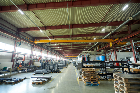 Production Hall Backgroundの写真素材