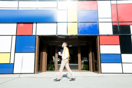 Colorful Building Facadeの写真素材