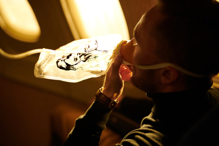Flight Emergencyの写真素材