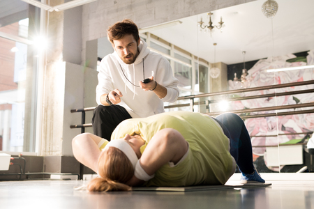 Weight Loss Work Outの写真素材
