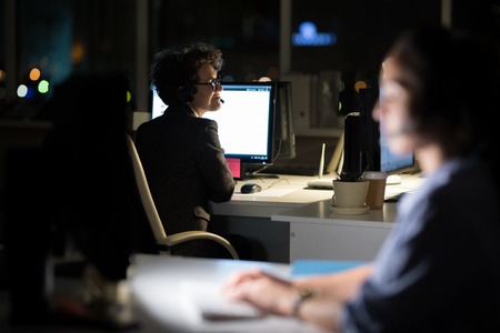 Customer Service Officeの写真素材