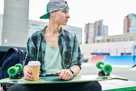 Modern Young Manの写真素材