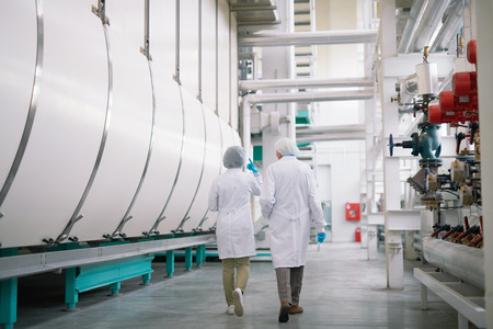 Workers in Clean Workshopの写真素材