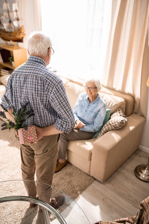 Loving Senior Coupleの写真素材