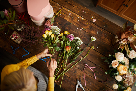 Florist Backgroundの写真素材