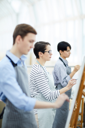 Group of Art Studentsの写真素材
