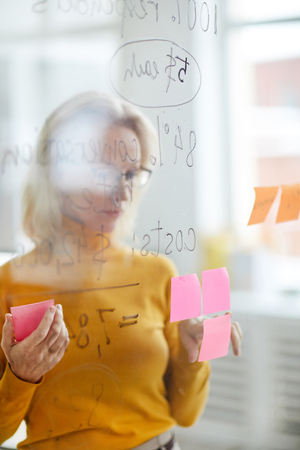 Busineswswoman Planning Projectの写真素材