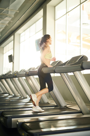 Active sportswomanの写真素材