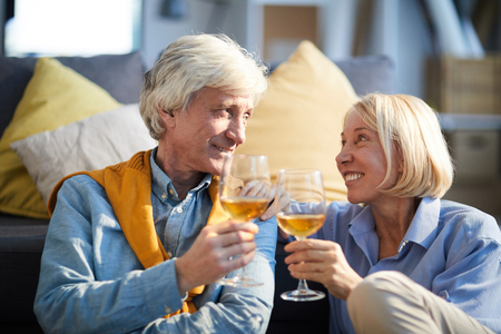 Mature Couple on Dateの写真素材