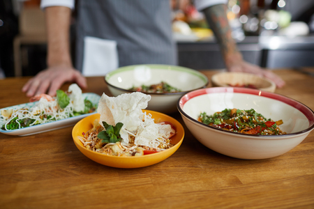 Asian Food Closeupの写真素材