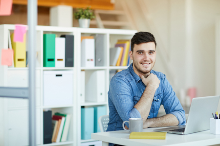 Employee by workplaceの写真素材