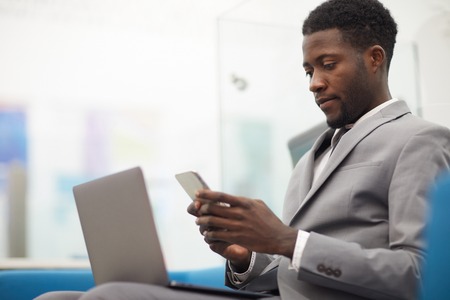 Young African Businessman