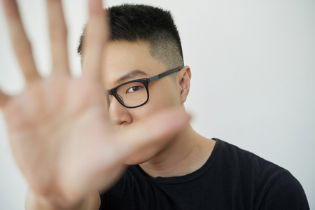 Young Asian manの写真素材