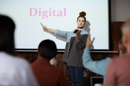 Business Coach on Stage