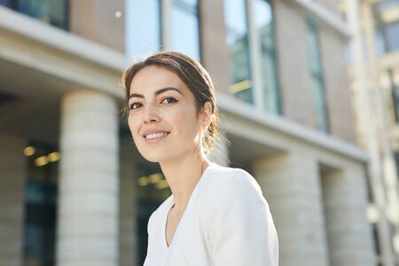 Portrait of Businesswoman Outdoors