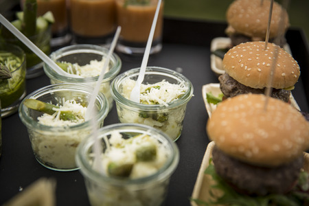 Hamburger Catering Fast Foodの写真素材