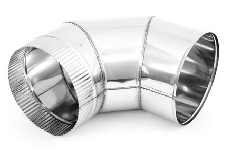 Element of stainless steel fluesの写真素材