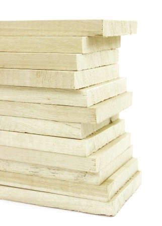 Planks for the manufacture of wooden containersの写真素材