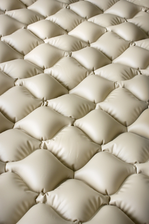 Mattress that prevents bedsores consists of numerous air cellsの写真素材