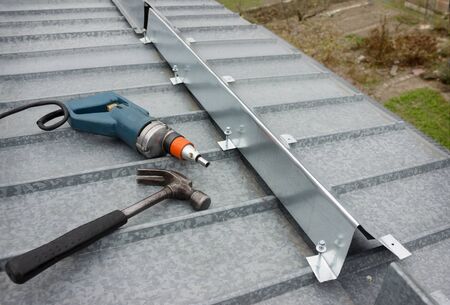 It made a barrier to the snow guard on the edge of a metal roof