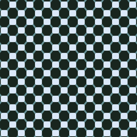 White quadrangles connected into a single ornament. seamless backgroundの写真素材