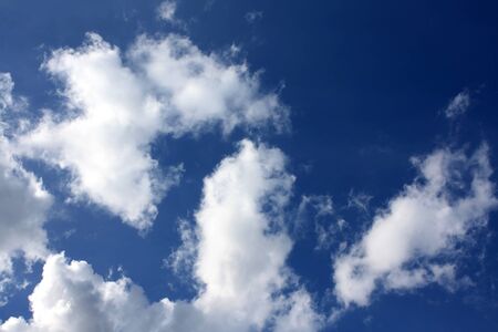 Sky with clouds の写真素材