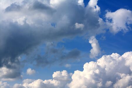 Sky with clouds の写真素材