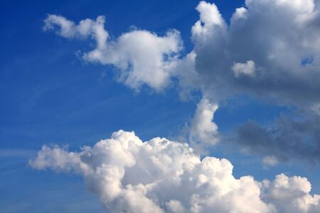 Sky with clouds の写真素材