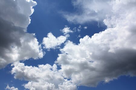 Sky with clouds の写真素材