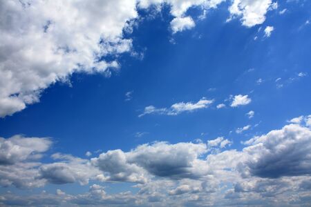 Sky with clouds の写真素材